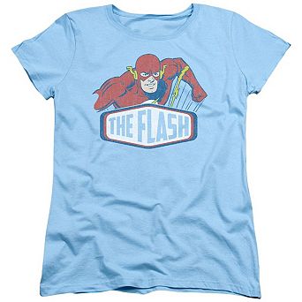 Dc Comics Flash Flash Sign Short Sleeve Womens T-shirt