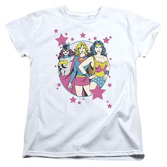 Dc Comics We Are Superior Short Sleeve Womens T-shirt