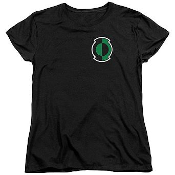 Green Lantern Kyle Logo Short Sleeve Womens T-shirt