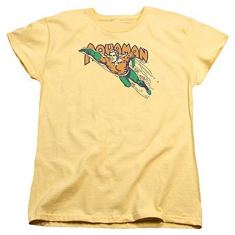 Dc Comics Swim Through Short Sleeve Womens T-shirt