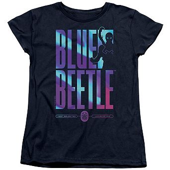 Blue Beetle Hero Host Short Sleeve Women´s T-Shirt
