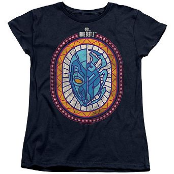 Blue Beetle Reyes Courage Short Sleeve Women´s T-Shirt