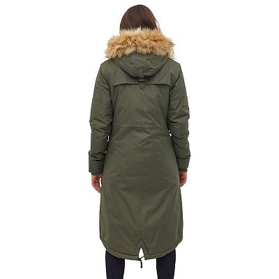 Skylar Hooded Long Parka