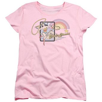 Dc Comics Island Princess Short Sleeve Womens T-shirt