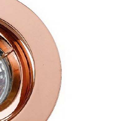 3.75 Inch 12V Round Ceiling Light with Metal, Antique Copper