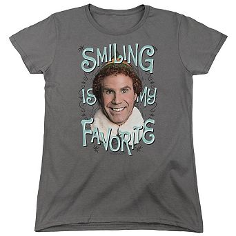 Elf Smiling Short Sleeve Women´s T-Shirt