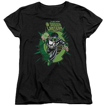 Green Lantern Rayner Cover Short Sleeve Womens T-shirt