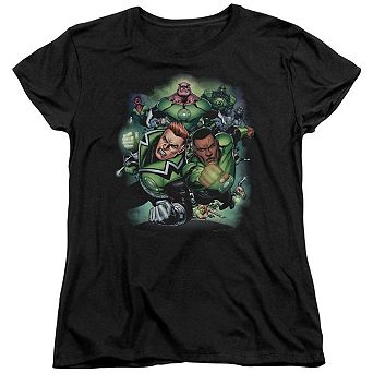 Green Lantern Corps 1 Short Sleeve Womens T-shirt