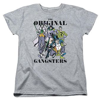 DC Comics Original Gangsters Short Sleeve Women´s T-Shirt
