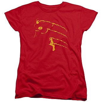 Dc Comics Flash Flash Min Short Sleeve Womens T-shirt