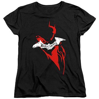 The Batman Hand Drawn Silhouette Short Sleeve Women´s T-Shirt