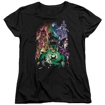 Green Lantern The New Guardians Short Sleeve Womens T-shirt