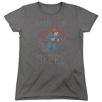 Dc Comics Hardened Heart Short Sleeve Womens T-shirt