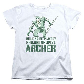 Dc Comics Archer Short Sleeve Womens T-shirt