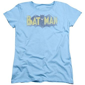 Batman Vintage Logo Short Sleeve Womens T-shirt