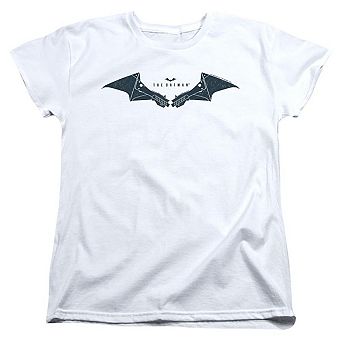 The Batman Mechanical Bat Logo Short Sleeve Women´s T-Shirt