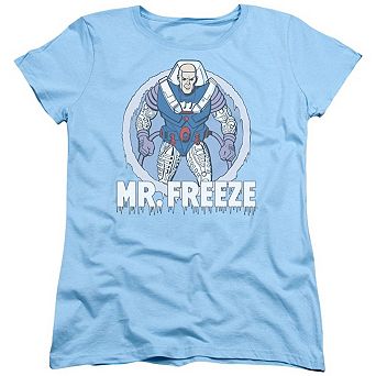Dc Comics Mr Freeze Short Sleeve Womens T-shirt
