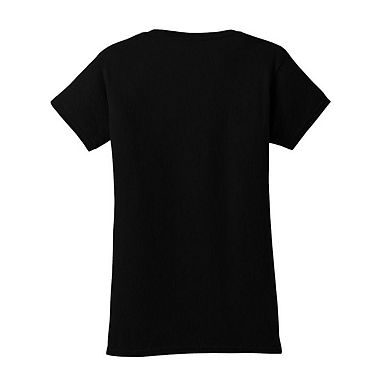 The Batman Crimson Drawn Bat Logo Short Sleeve Women´s T-Shirt