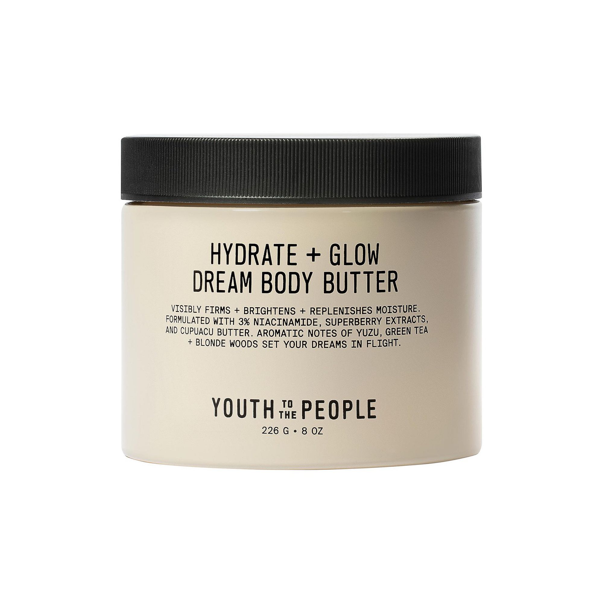 Youth To The People Superberry Firm + Glow Dream Body Butter with Niacinami