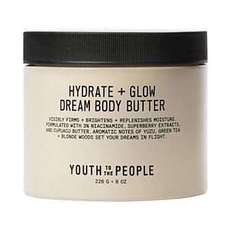 Youth To The People Superberry Firm + Glow Dream Body Butter with Niacinamide, Hyaluronic Acid + Antioxidants