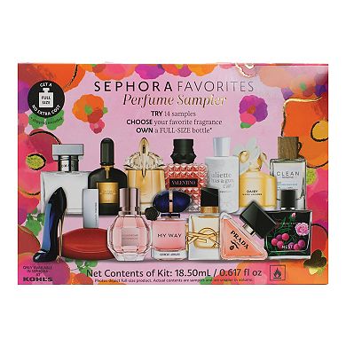 Sephora Favorites Perfume Sampler Set with Redeemable Voucher