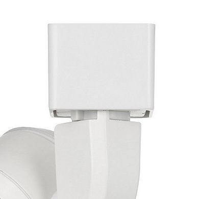 10W Integrated Metal and Polycarbonate LED Track Fixture, White and Blue