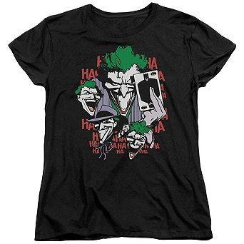 Dc Comics Four Of A Kind Short Sleeve Womens T-shirt