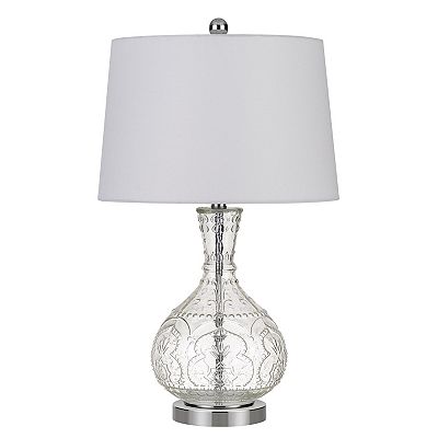 Benjara Table Lamp with Crystal Base ...