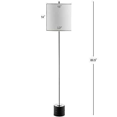 Levitt Marble/metal Led Floor Lamp