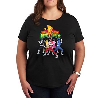 Plus Power Rangers Retro Graphic Tee