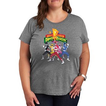 Plus Power Rangers Retro Graphic Tee