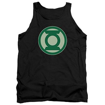 Green Lantern Green Symbol Adult Tank Top