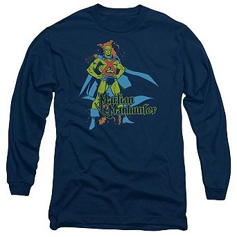 Dc Comics Martian Manhunter Long Sleeve Adult T-shirt