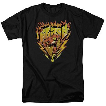 Dc Comics Flash Blazing Speed Short Sleeve Adult T-shirt