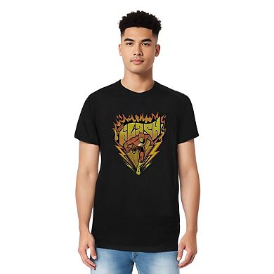Dc Comics Flash Blazing Speed Short Sleeve Adult T-shirt