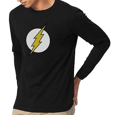 Dc Comics Flash Fl Classic Long Sleeve Adult T-shirt