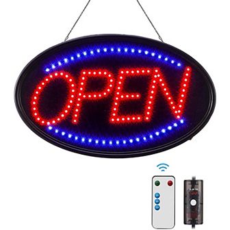 Business Open Sign with Remote Electric Display Sign