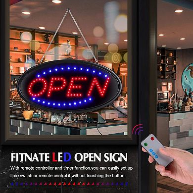 Business Open Sign with Remote Electric Display Sign