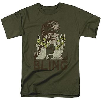 Green Lantern Bling Bling Short Sleeve Adult T-shirt