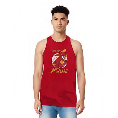 Dc Comics Flash Flash Bolt Adult Tank Top