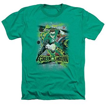 Dc Comics Space Sector 2814 Adult Heather T-shirt