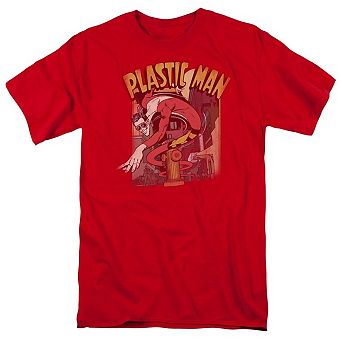 Dc Comics Plastic Man Street Short Sleeve Adult T-shirt