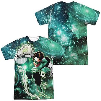 Green Lantern Galactic Hal Short Sleeve Adult Poly Crew T-shirt