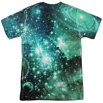 Green Lantern Galactic Hal Short Sleeve Adult Poly Crew T-shirt