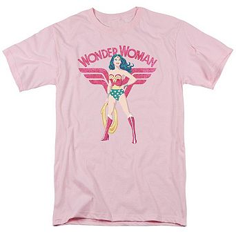 Justice League Of America Wonder Woman Sparkle Short Sleeve Adult T-shirt