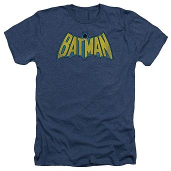 Dc Comics Classic Batman Logo Adult Heather T-shirt