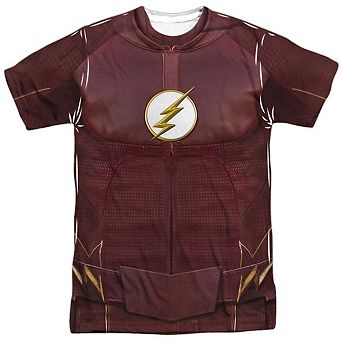 Flash Season Four Uniform Short Sleeve Adult Poly Crew T-shirt