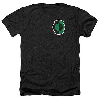 Green Lantern Kyle Logo Adult Heather T-shirt