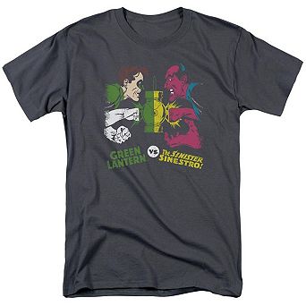 Dc Comics Gl Vs Sinestro Short Sleeve Adult T-shirt