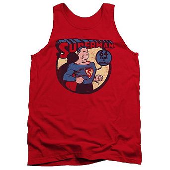 Dc Comics Superman 64 Adult Tank Top